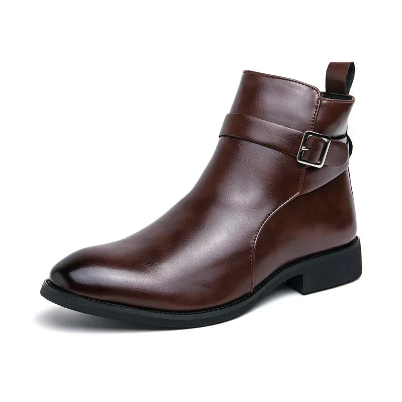 Mens Chelsea Boots | Sleek Classic with Side Zipper