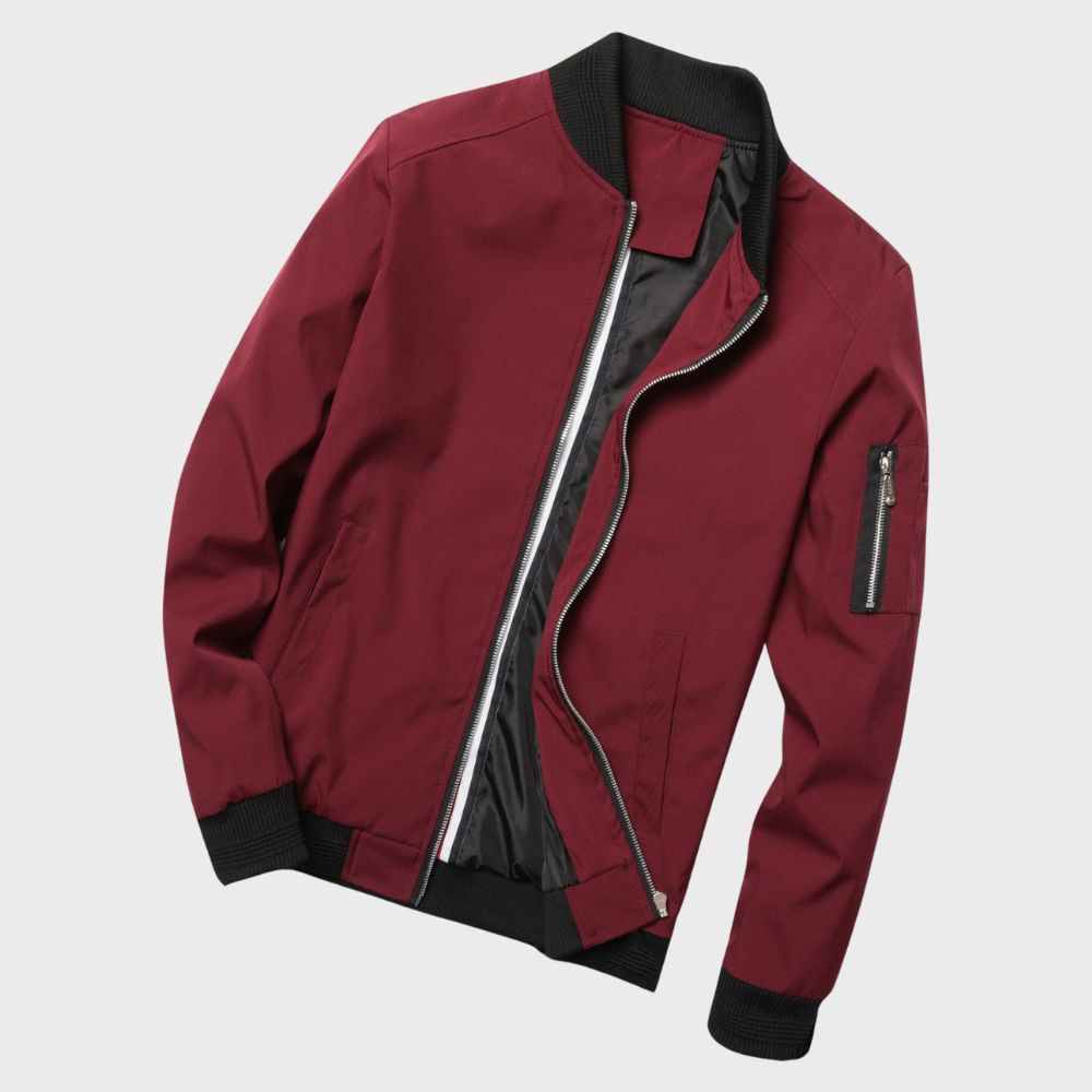 Men’s All-Season Bomber Jacket | Stylish and Versatile