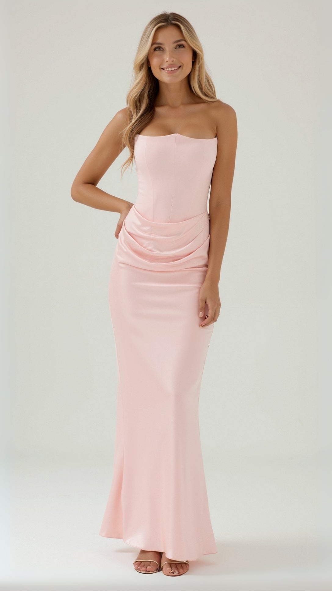 Womens Wedding Guest Dress | Corset Maxi