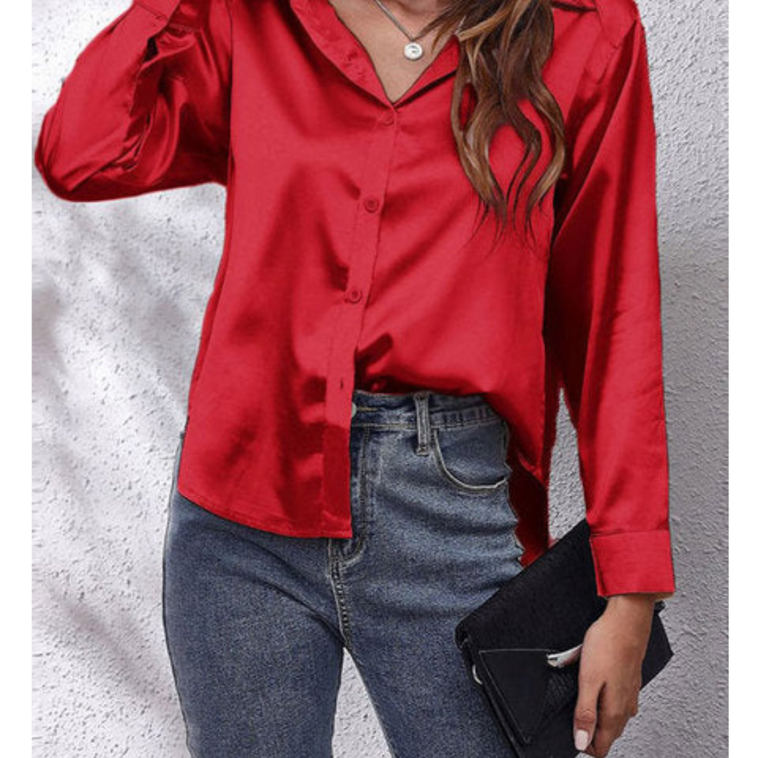 Blouse Élégante pour Femmes | Manches Longues