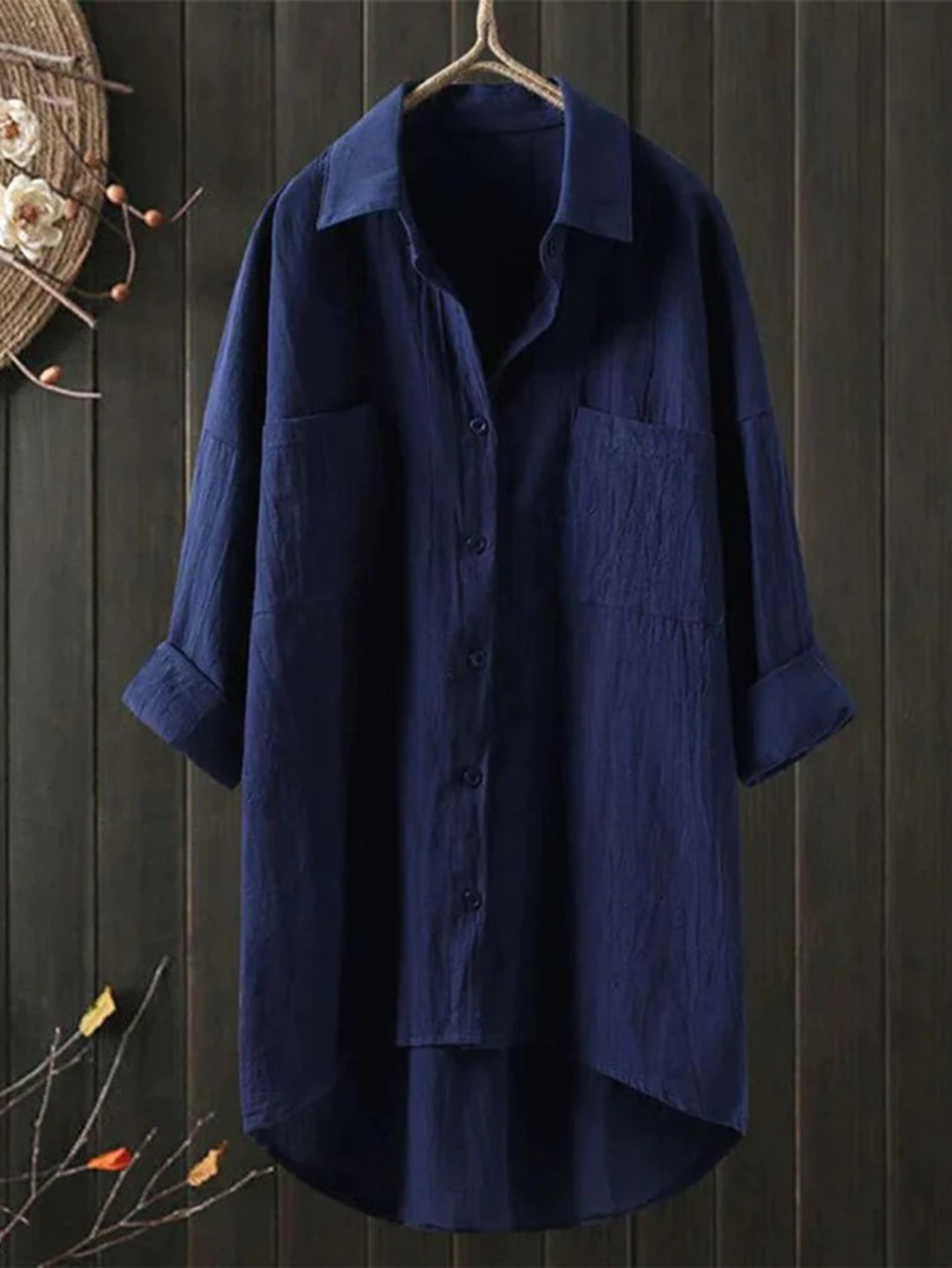 Chemise Classique Femme Avec Patte De Boutonnage | Élégante