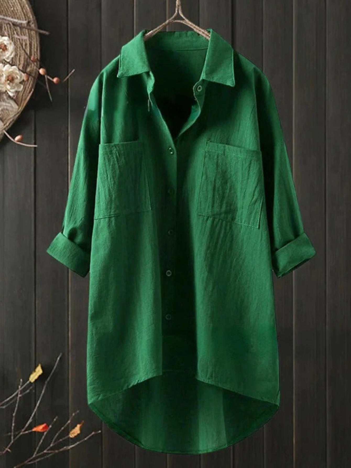 Chemise Classique Femme Avec Patte De Boutonnage | Élégante