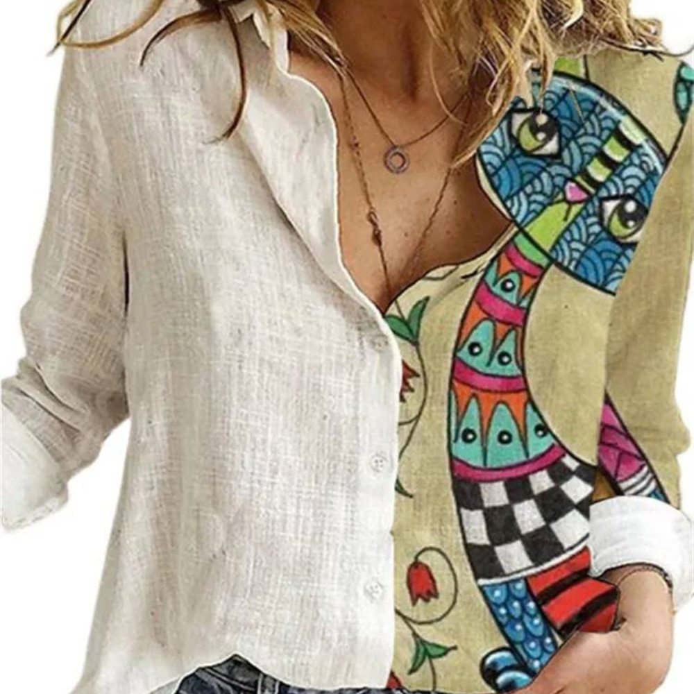 Chemise Florale Élégante Pour Femmes | Midi