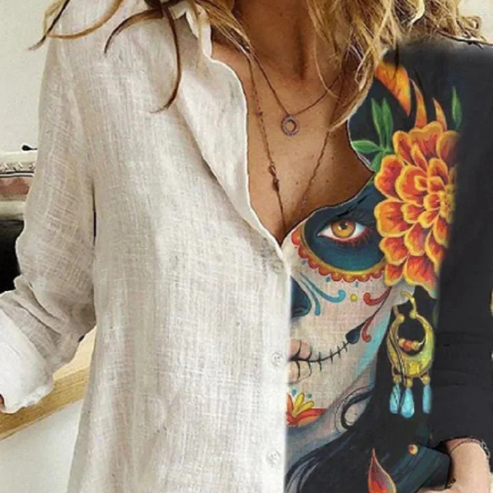 Chemise Florale Élégante Pour Femmes | Midi