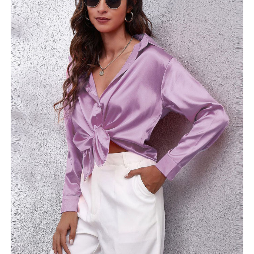Blouse Élégante pour Femmes | Manches Longues