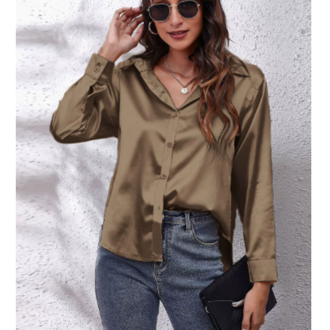 Blouse Élégante pour Femmes | Manches Longues