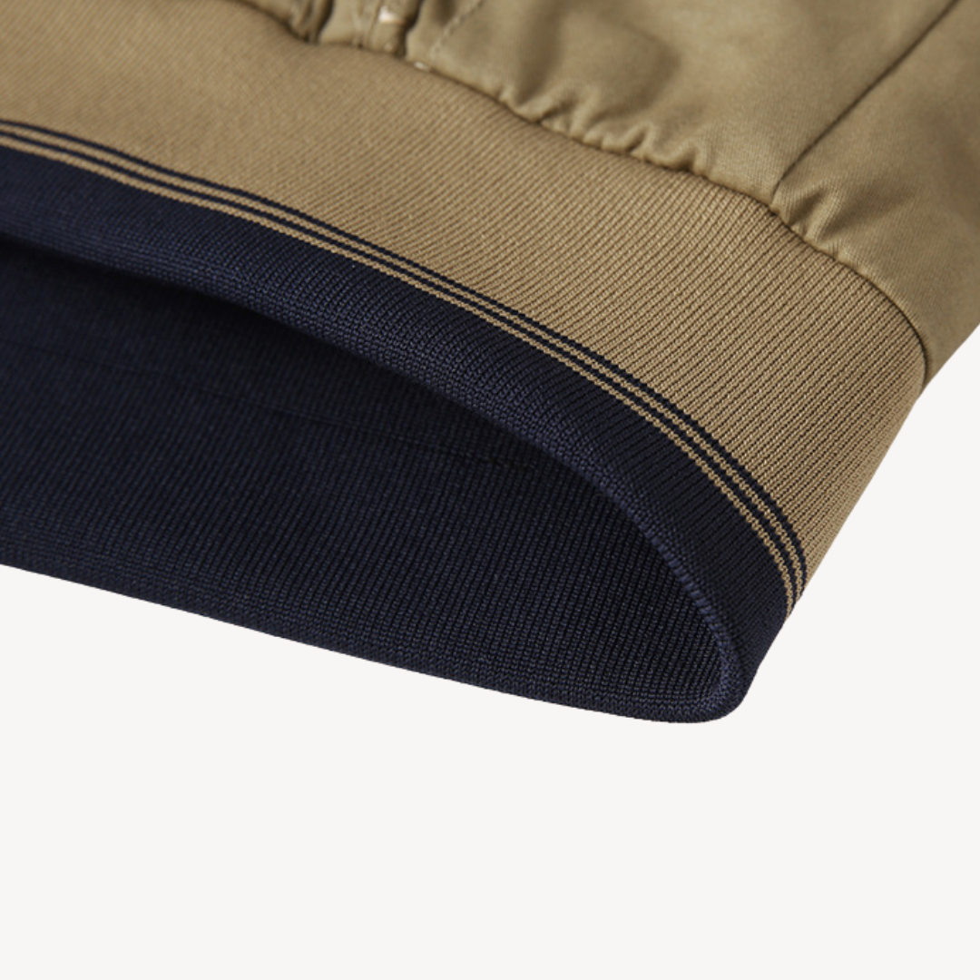 Veste Bomber Réversible Stylée Pour Hommes | Harrington de Printemps