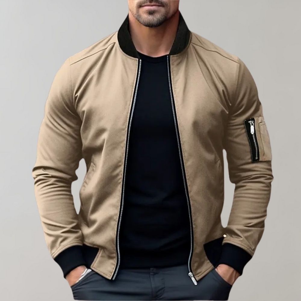 Men’s All-Season Bomber Jacket | Stylish and Versatile