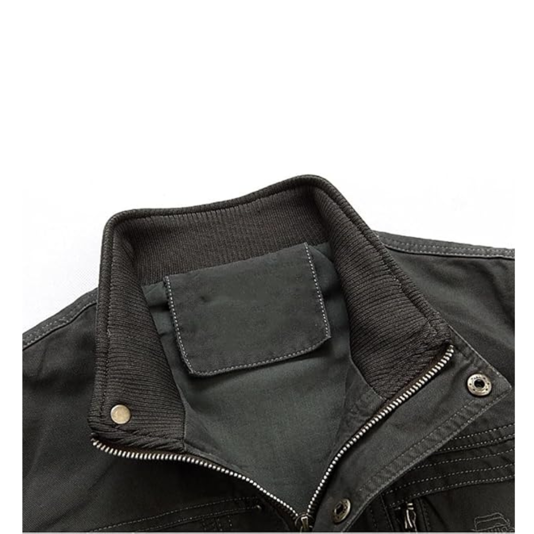 Gilet Vintage Multi-Poches pour Homme | Sans Manches