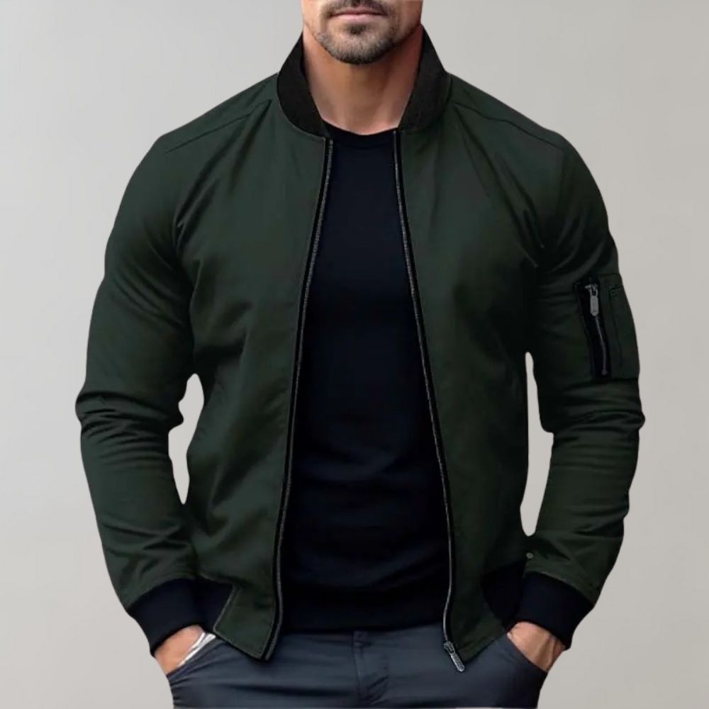 Men’s All-Season Bomber Jacket | Stylish and Versatile