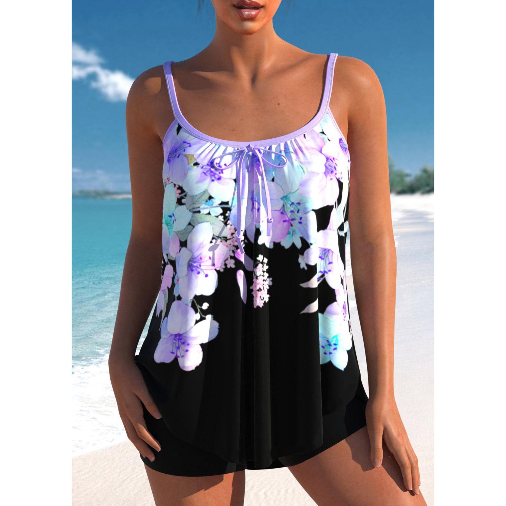 Émilie – Tankini Femme Été