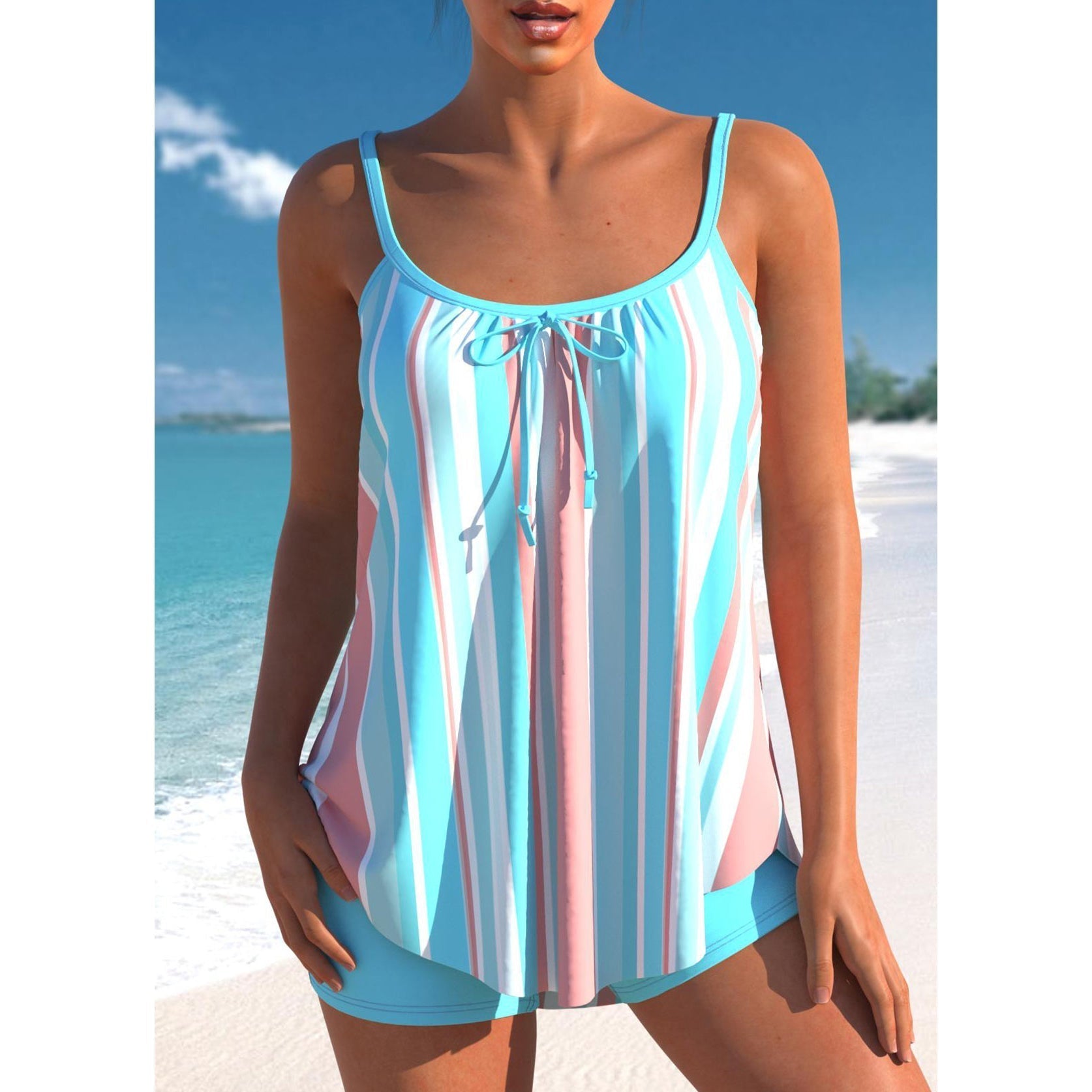 Émilie – Tankini Femme Été