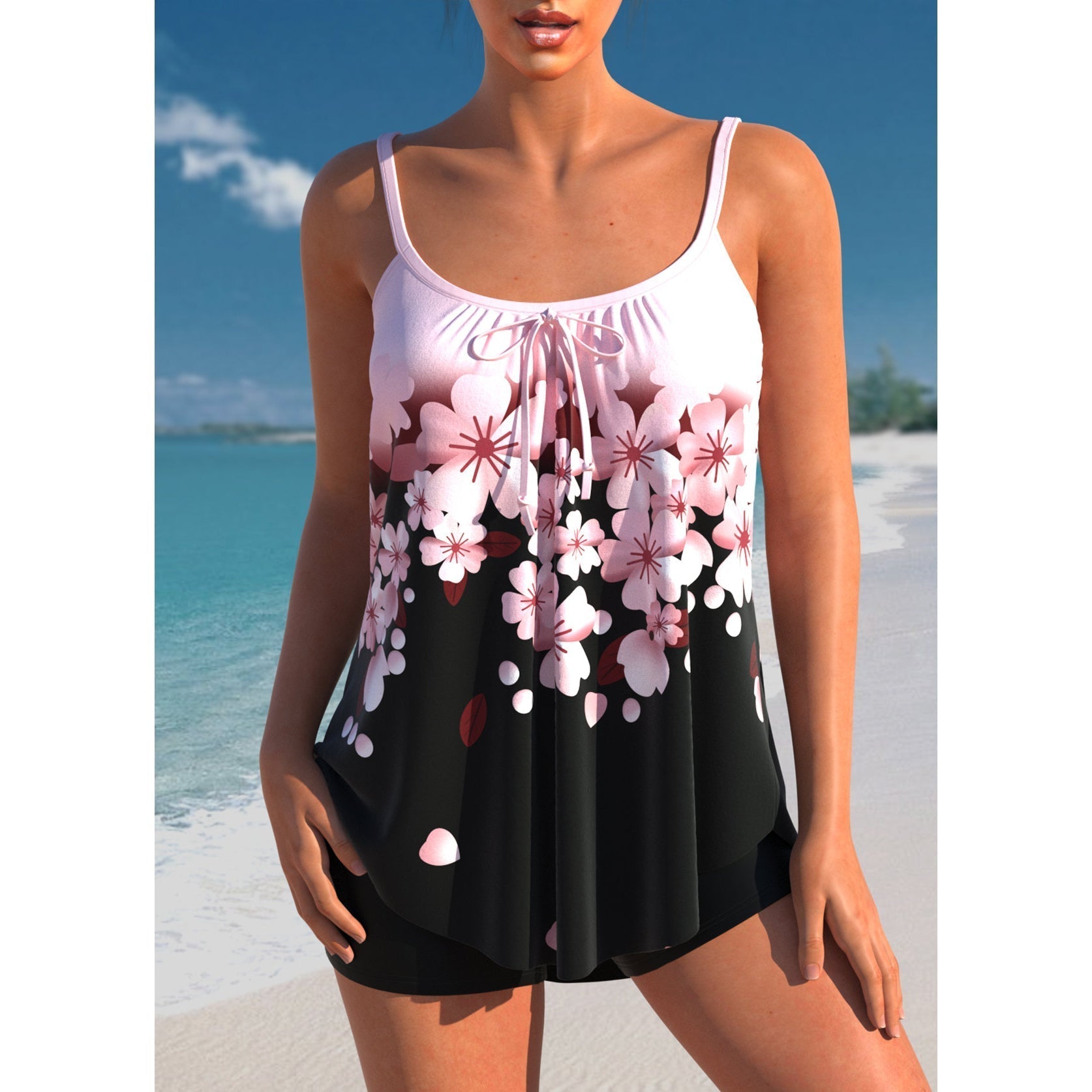 Émilie – Tankini Femme Été