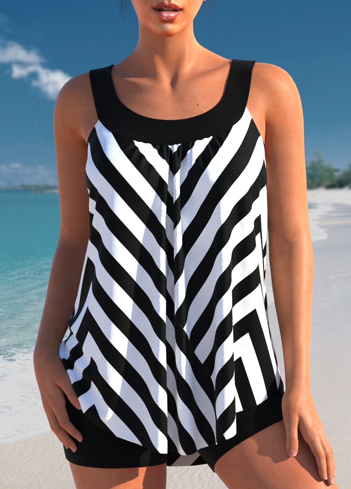 Émilie – Tankini Femme Été