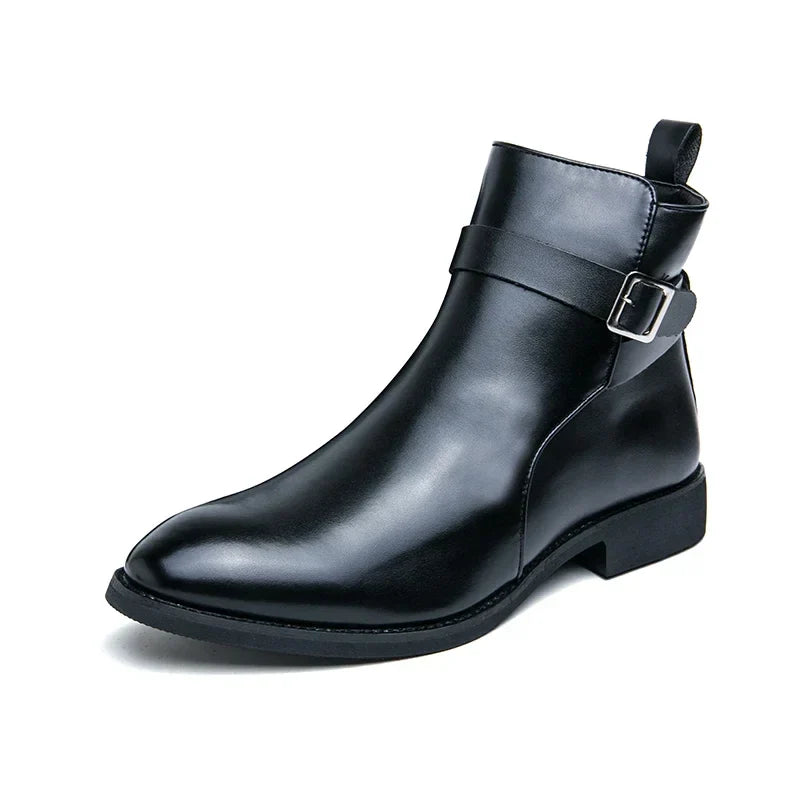 Mens Chelsea Boots | Sleek Classic with Side Zipper