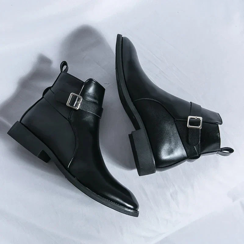 Mens Chelsea Boots | Sleek Classic with Side Zipper