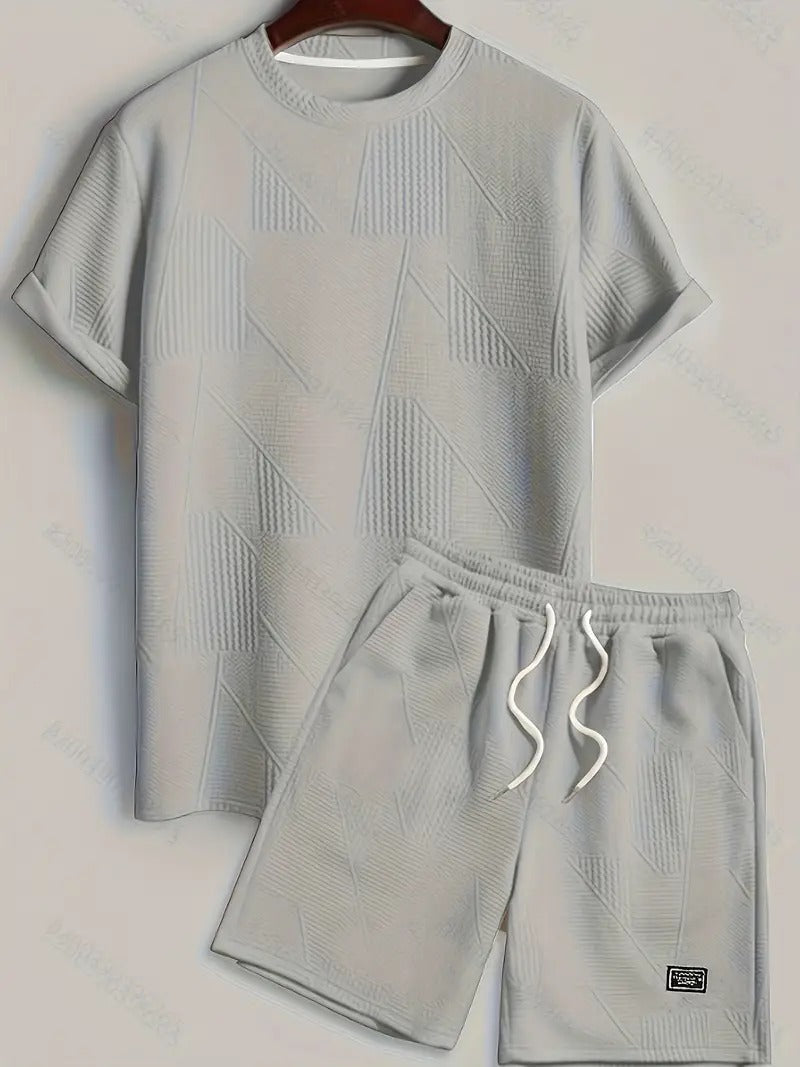 Noël – Ensemble Décontracté Homme en Tissu Doux Été