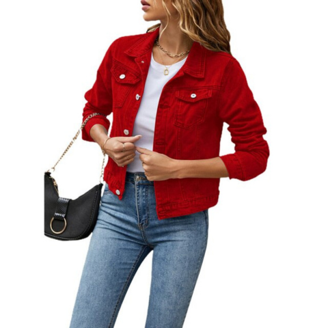 Veste Femme en Jean Tendance | Intemporelle et Polyvalente