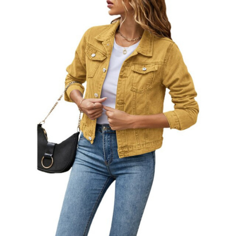 Veste Femme en Jean Tendance | Intemporelle et Polyvalente