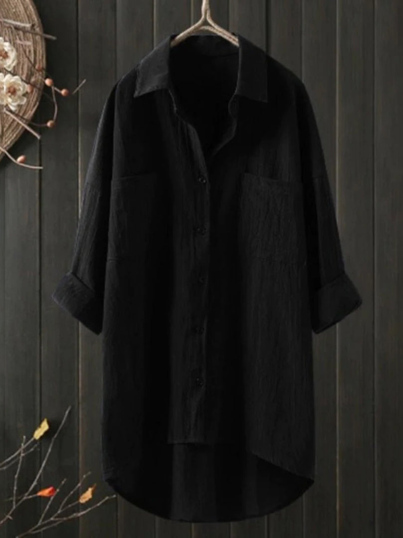 Chemise Classique Femme Avec Patte De Boutonnage | Élégante