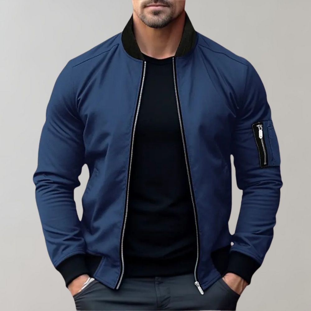 Men’s All-Season Bomber Jacket | Stylish and Versatile