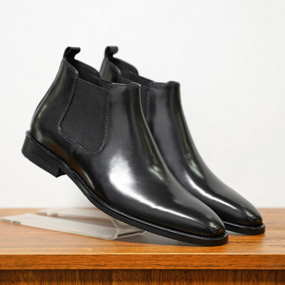 Mens Chelsea Boots | Sleek Almond Toe