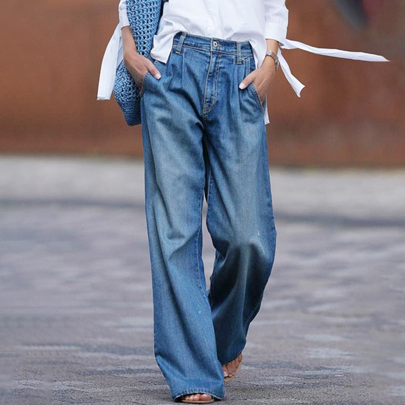 Womens Wide-Leg Jeans | Wide Fit