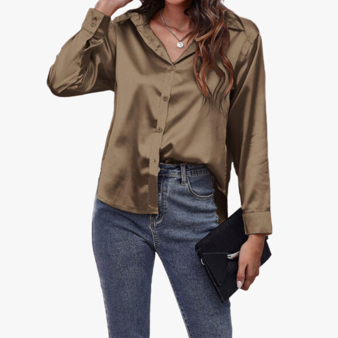 Blouse Élégante pour Femmes | Manches Longues