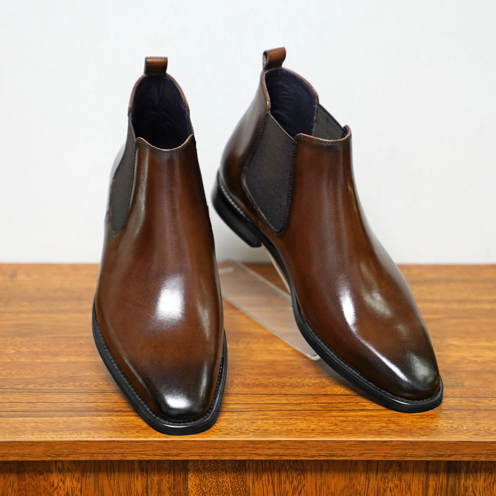 Mens Chelsea Boots | Sleek Almond Toe