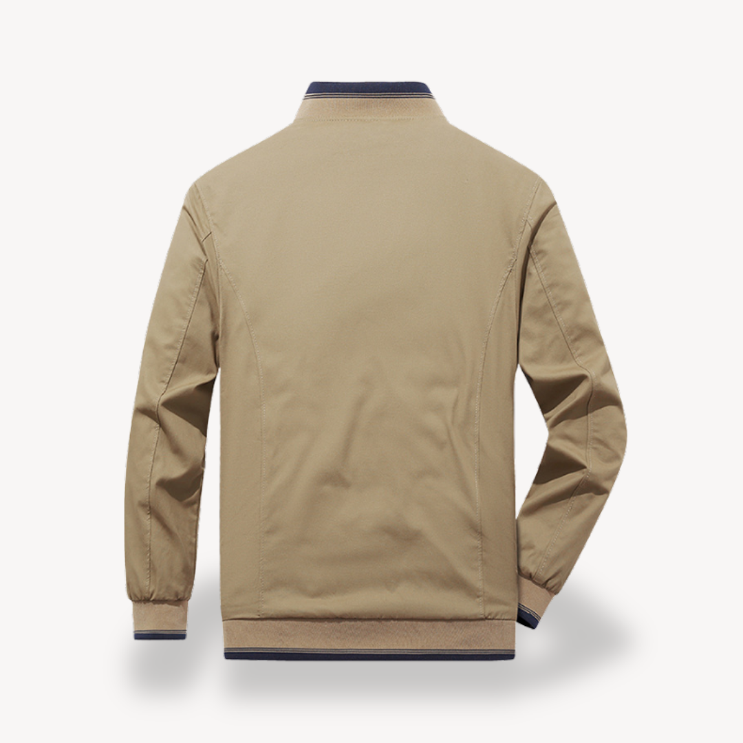 Veste Bomber Réversible Stylée Pour Hommes | Harrington de Printemps