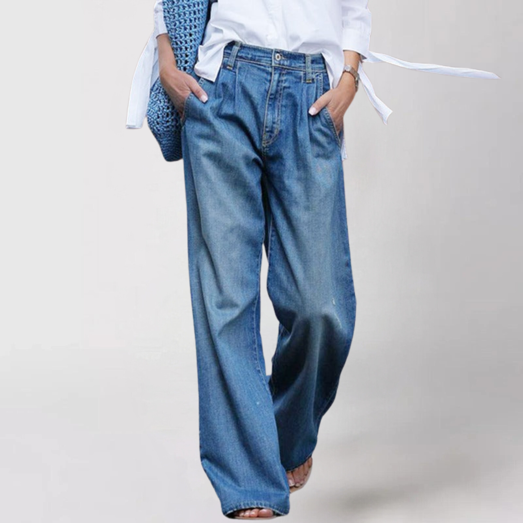 Womens Wide-Leg Jeans | Wide Fit