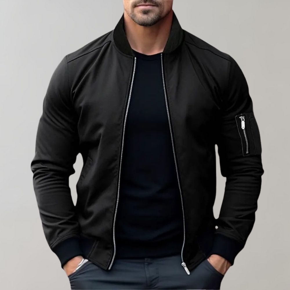 Men’s All-Season Bomber Jacket | Stylish and Versatile